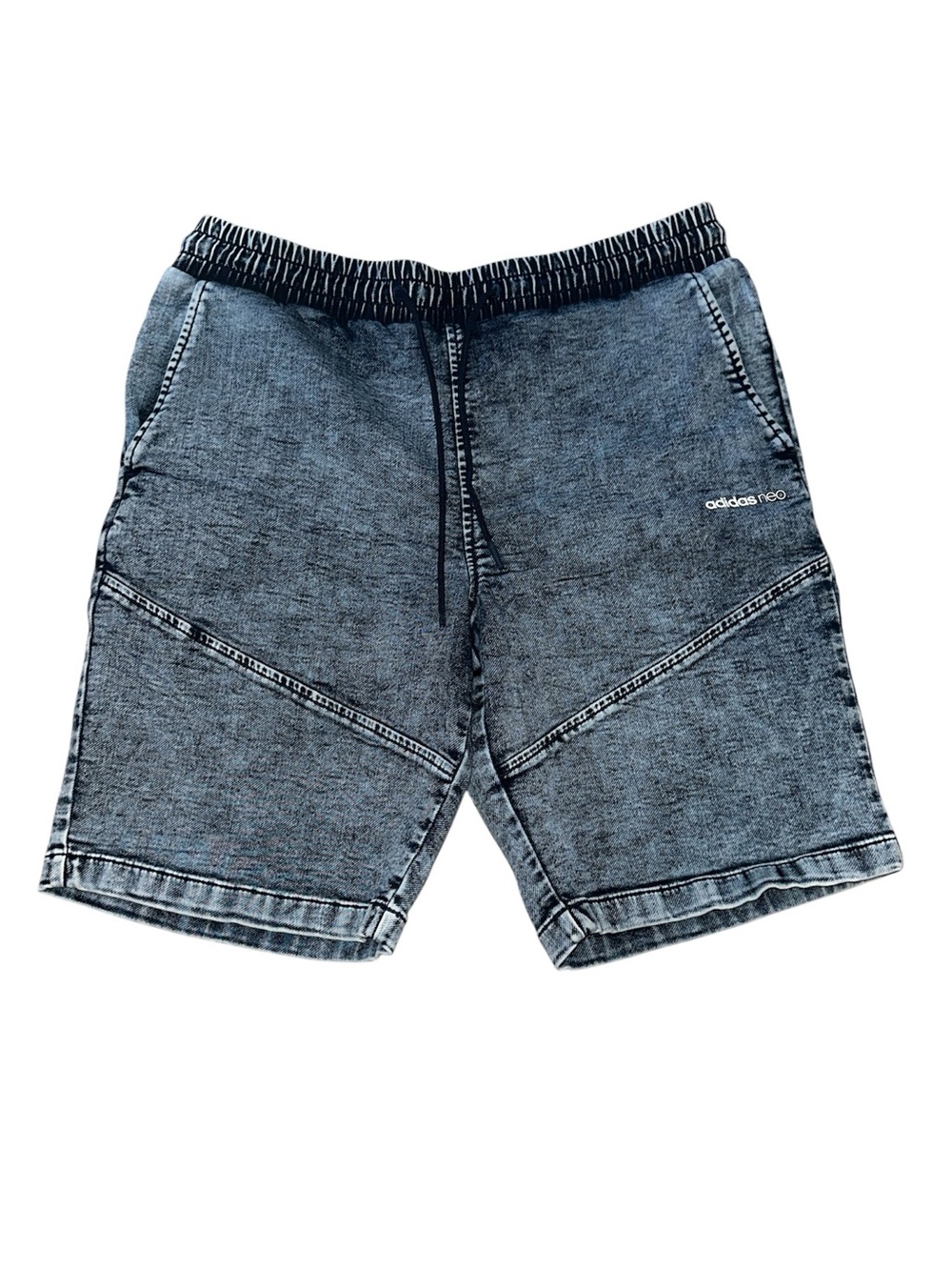 Adidas Neo Denim Goods Shorts Size 0